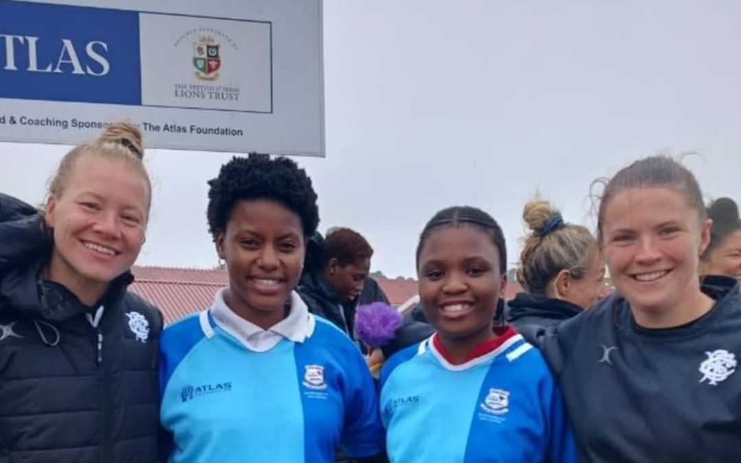 Women’s Barbarians join The Atlas Foundation to inspire the next generation