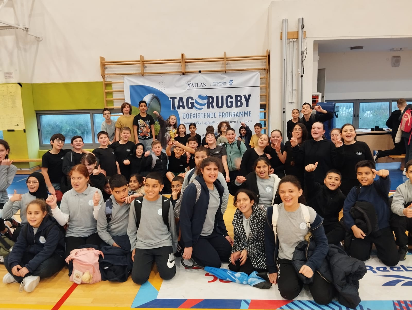 Israel Co-existence program holds joint Tag rugby tournament! - The ...