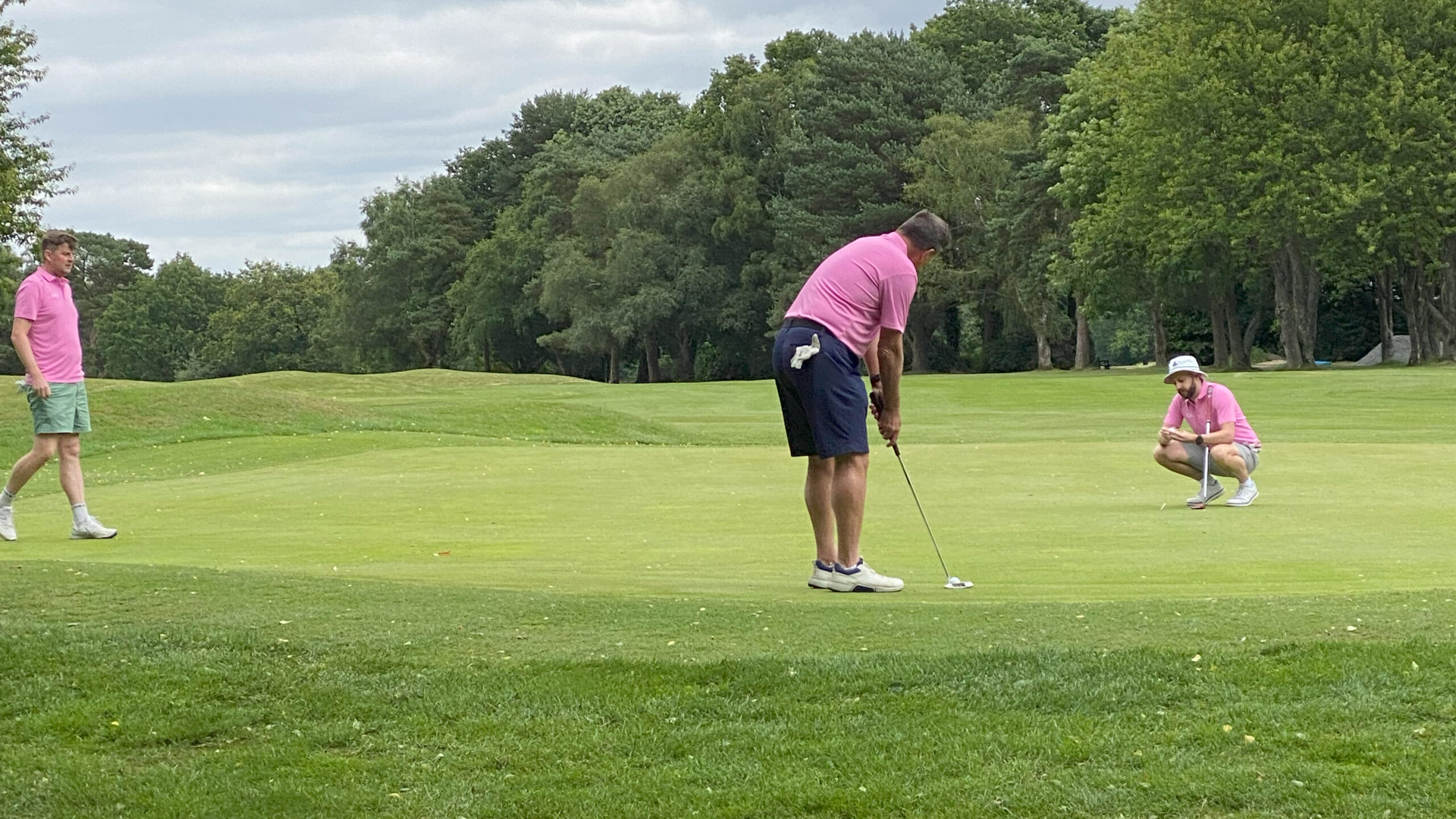 Golfers enjoying the Atlas Golf Day 2024
