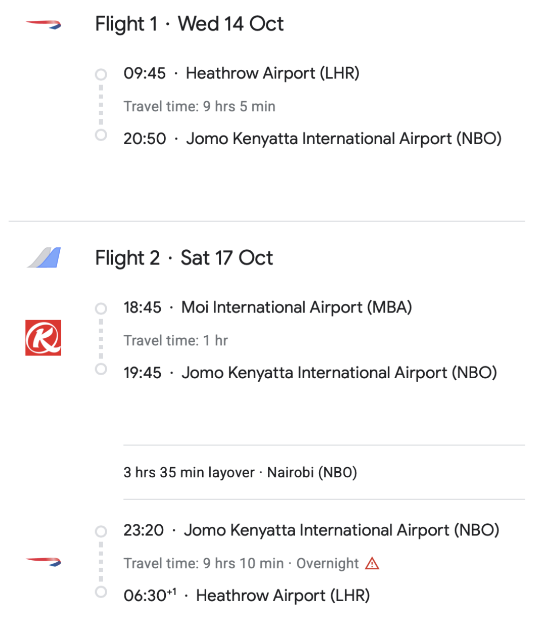 Kenya2026Flights