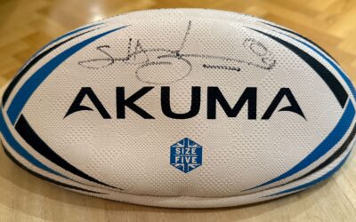 Win a Signed AKUMA Ball by Lawrence Dallaglio