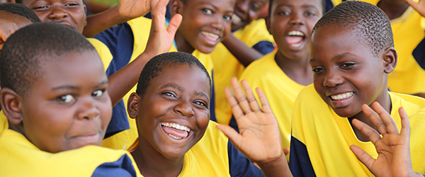 Happy Malawian Children