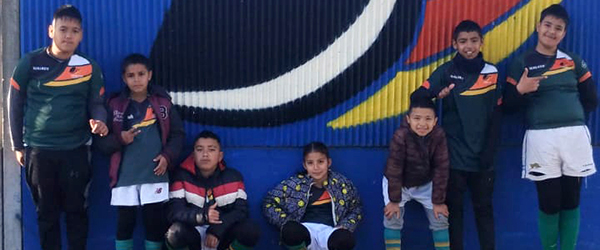 Children at Virreyes Rugby Club
