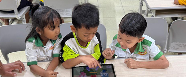Children learning